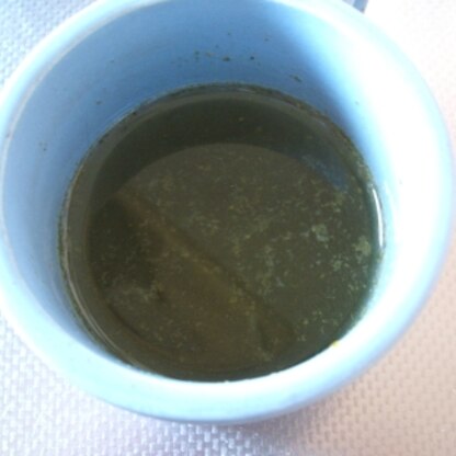 緑茶に塩！何だか新鮮でした。さっぱりといただきました。ごちそうさま♥
